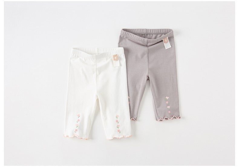 dave&bella Dave Bella Flower Illustration Mellow Leggings DB2235559