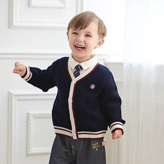 【予約】dave&bella デイブベラ ネイビーカーディガン DB3252895