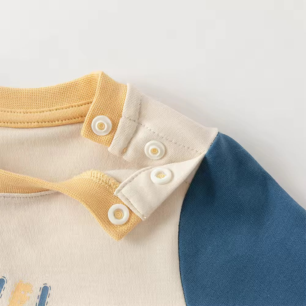 【予約】dave&bella デイブベラ ポシェットデザインロンパース DB3253486