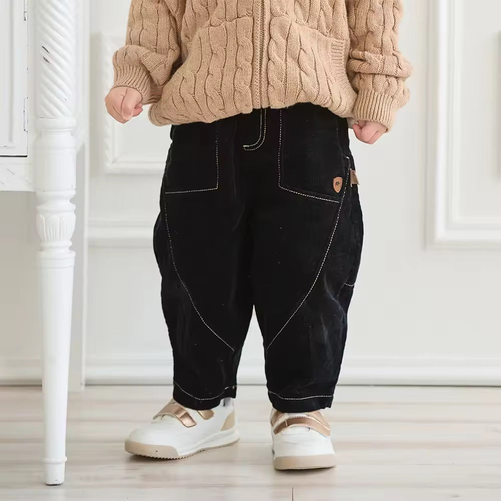 【予約】dave&bella デイブベラ ブラックデニムパンツ DB3252574