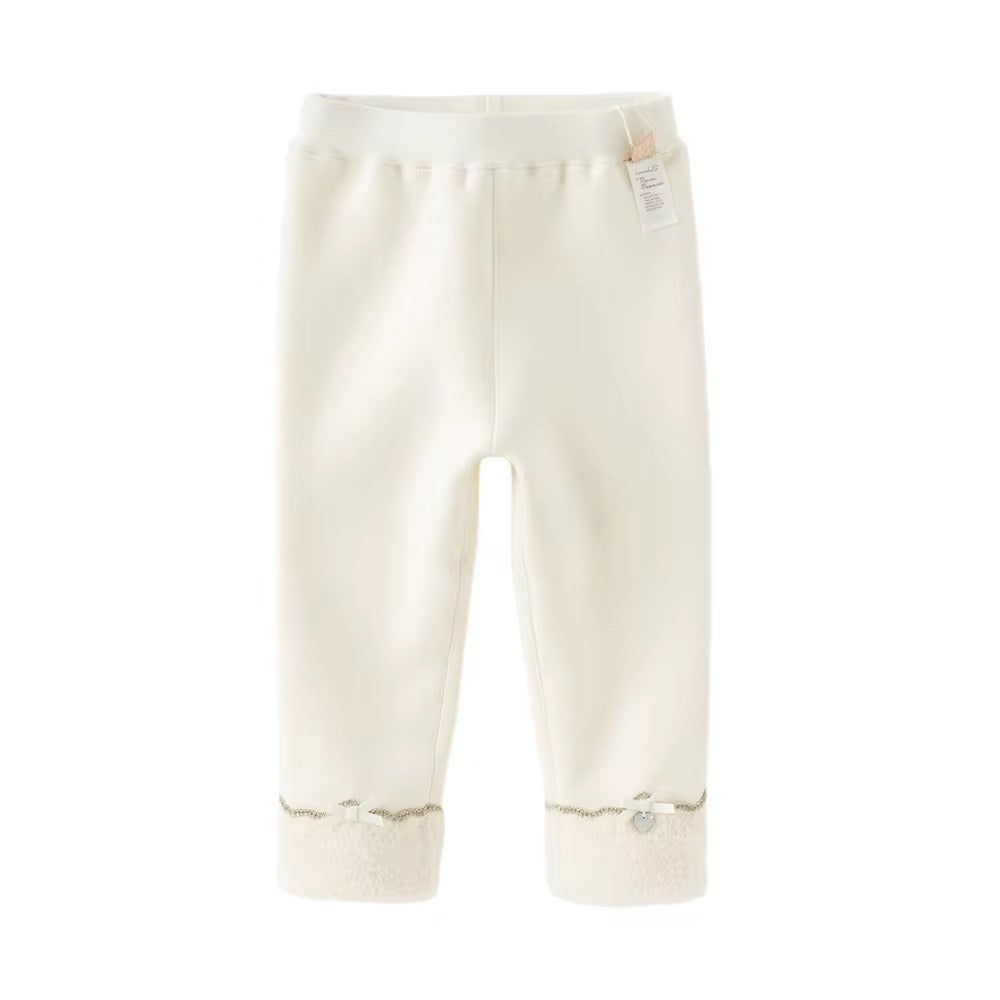 【予約】dave&bella デイブベラ 折り返しデザイン裏起毛レギンスパンツ DB4254380