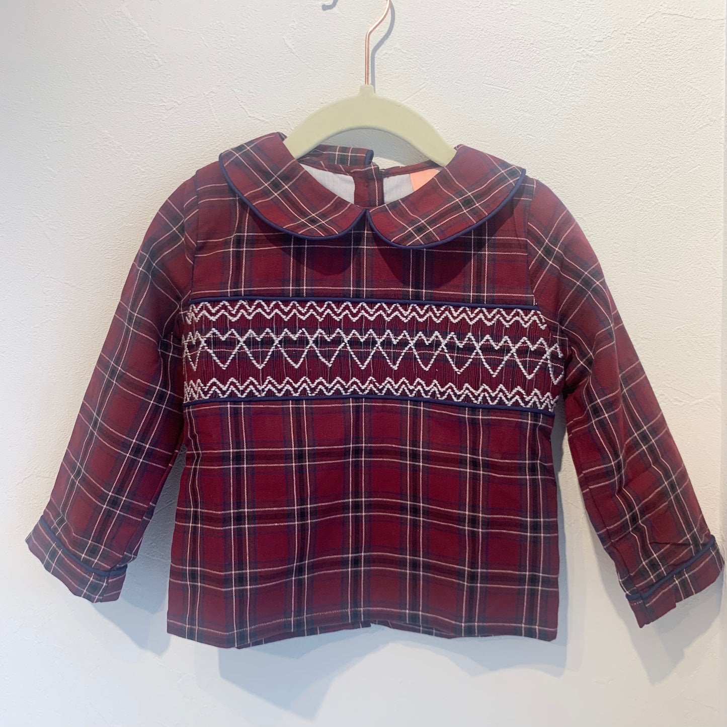 missy'sオリジナル ハートスモッキングブラウス