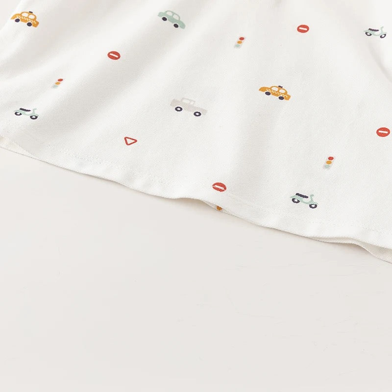 dave&bella デイブベラ くるまイラストポロシャツ DB2248484