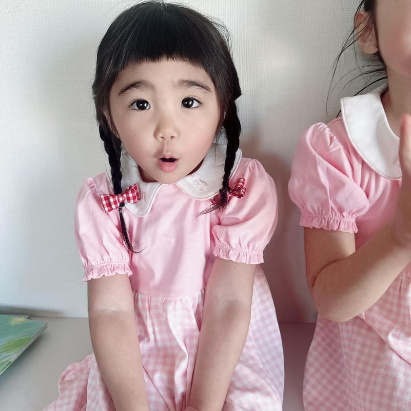 missy's original Ballet gingham check dress