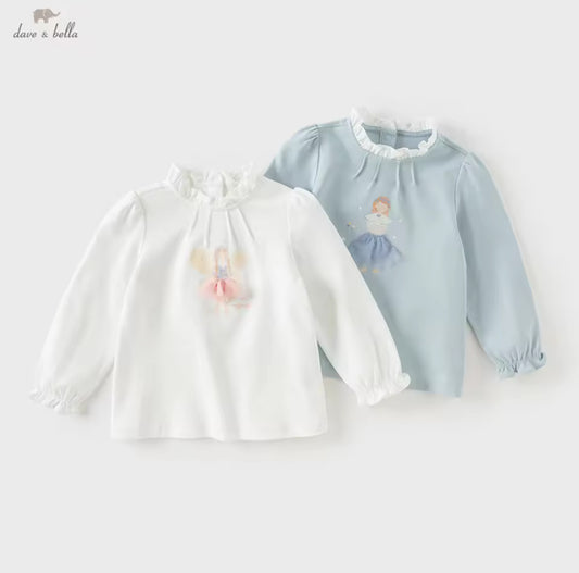 【予約】dave&bella デイブベラ スタンドカラートップス DB3253122