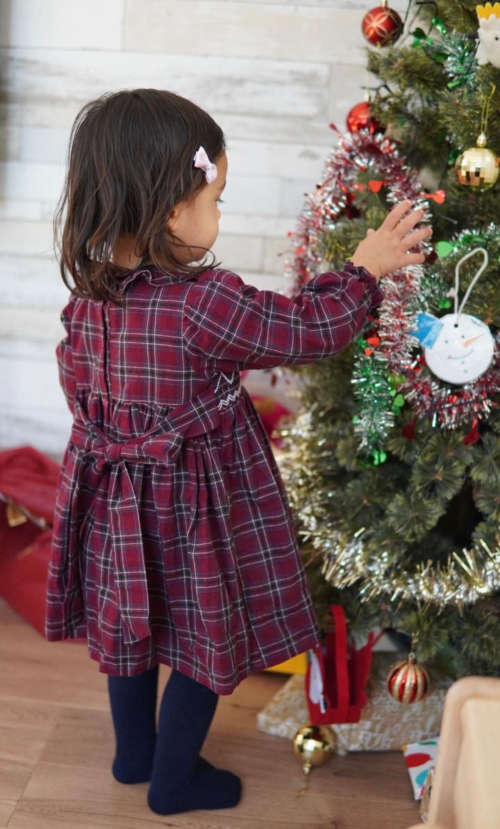 missy'sオリジナル ハートスモッキングワンピース