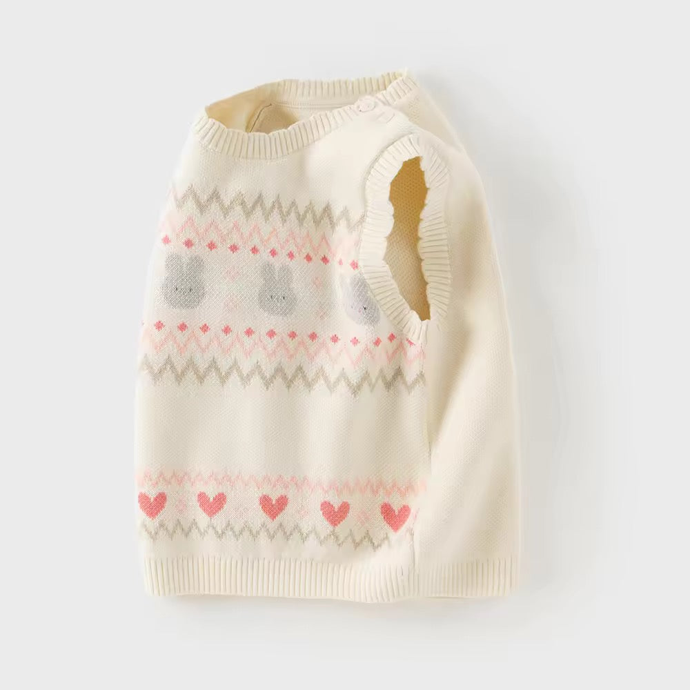 【予約】dave&bella デイブベラ ラビットデザインベスト DB3252692