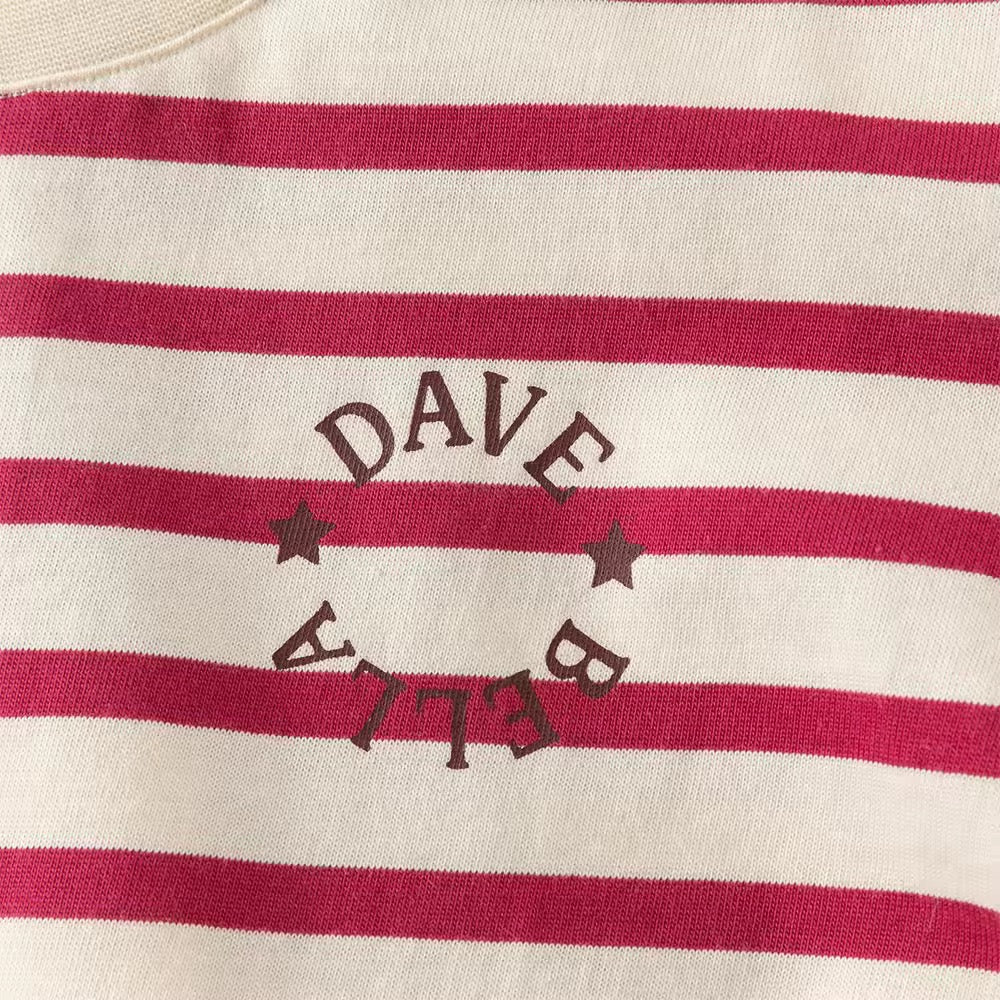 【予約】dave&bella デイブベラ レッドボーダートップス DK3252728