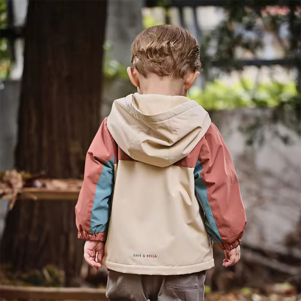 【予約】dave&bella デイブベラ ブロッキングカラーアウター DB3253192