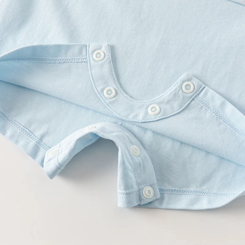 dave&bella デイブベラ セーラーライトブルーロンパース DB2241006