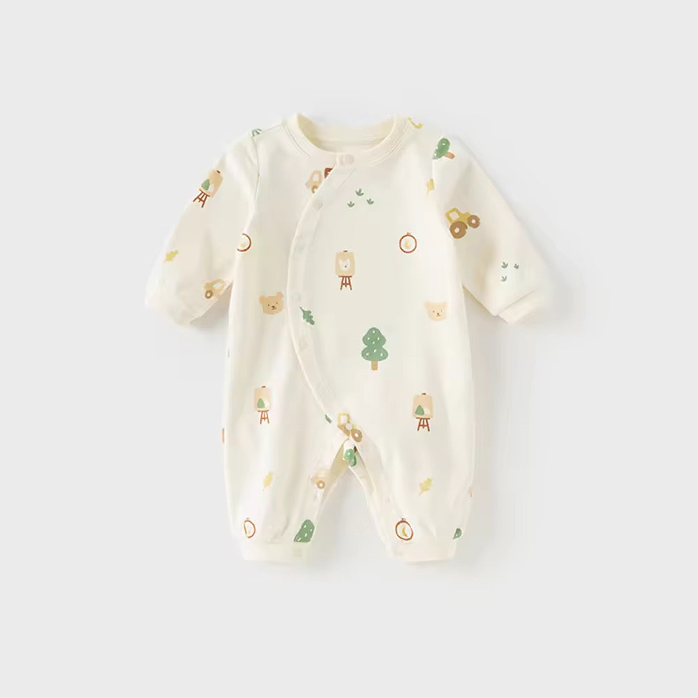 【予約】dave&bella デイブベラ イラストロンパース DB3252830