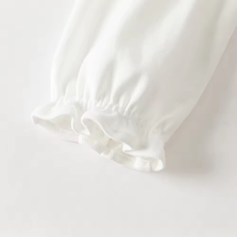 【予約】dave&bella デイブベラ チェリー刺繍襟レッドワンピース DB3252412