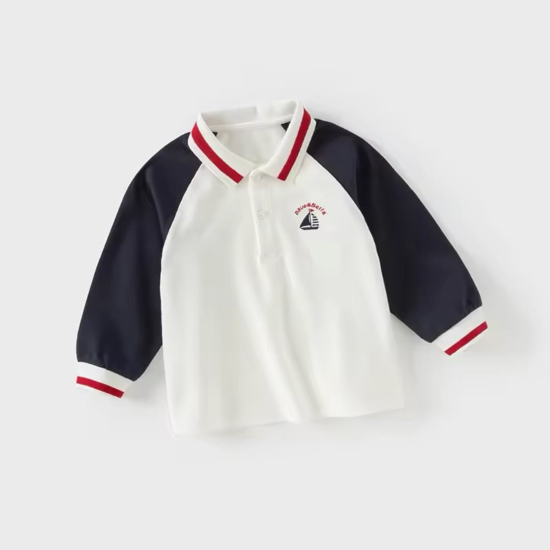 dave&bella デイブベラ ヨット刺繍ポロシャツ DB1250779