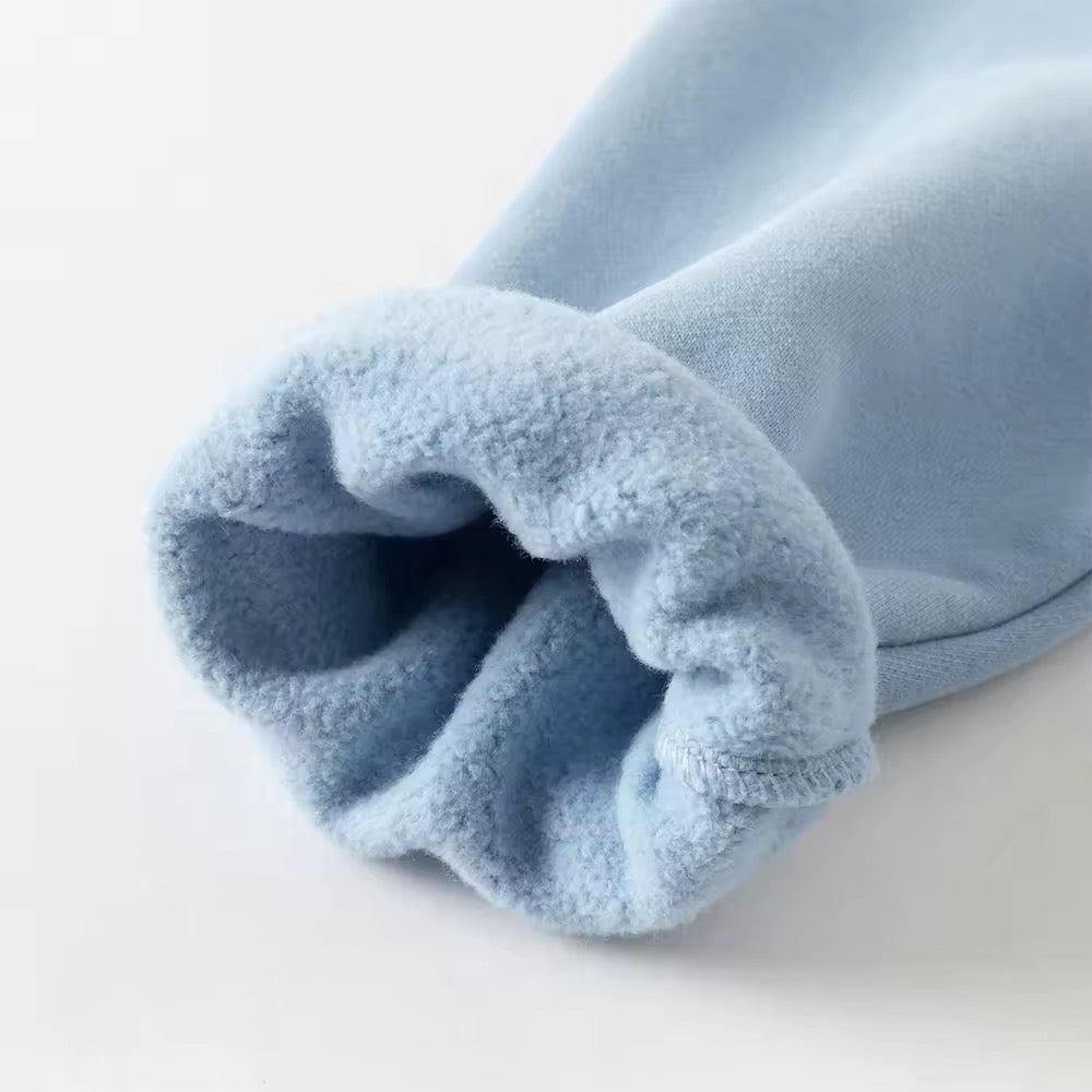 【予約】dave&bella デイブベラ ライトブルー裏起毛トップス DK3252748