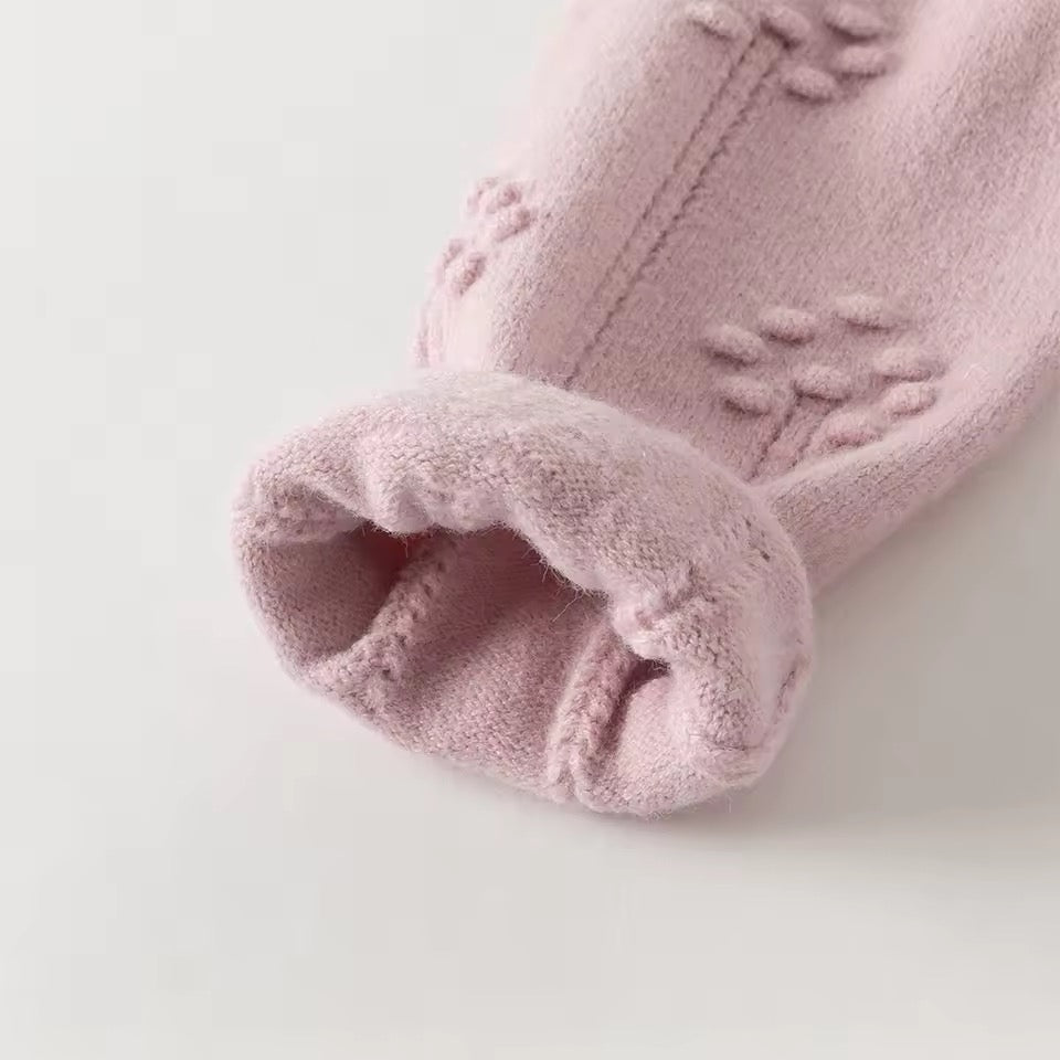【予約】dave&bella デイブベラ ビッグフリルカラーピンクトップス DK4253629