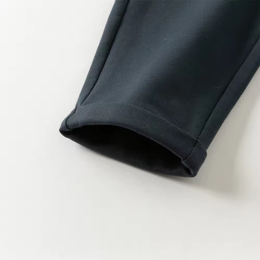 【予約】dave&bella デイブベラ ネクタイ付きチェックカーディガンドッキングトップス&パンツセット DB3253183