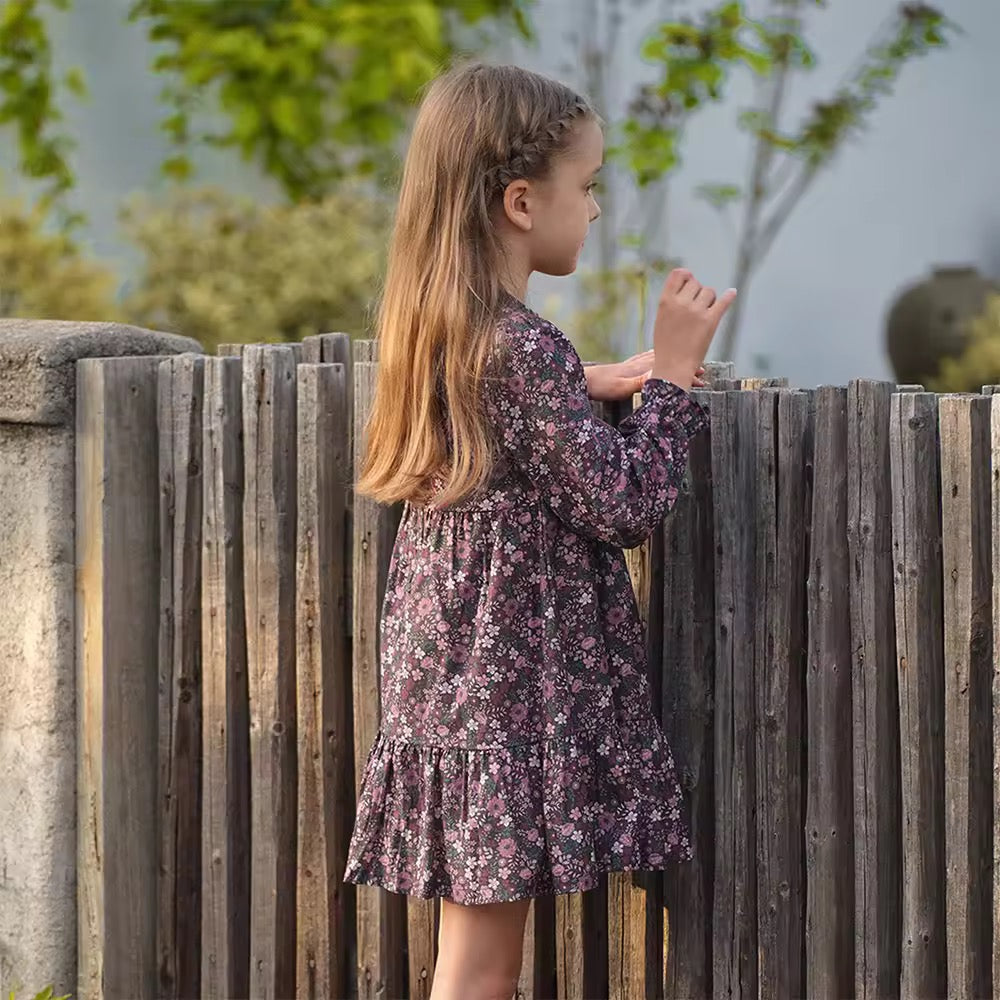 【予約】dave&bella デイブベラ カーディガン&フローラルワンピースセット DK3254790