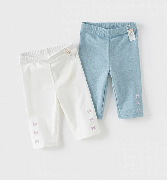 dave&bella デイブベラ リボン刺繍レギンス DB2251833