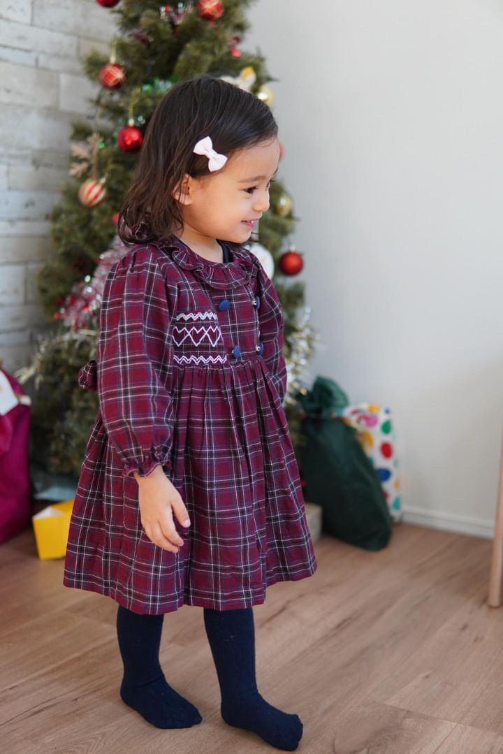 missy'sオリジナル ハートスモッキングワンピース