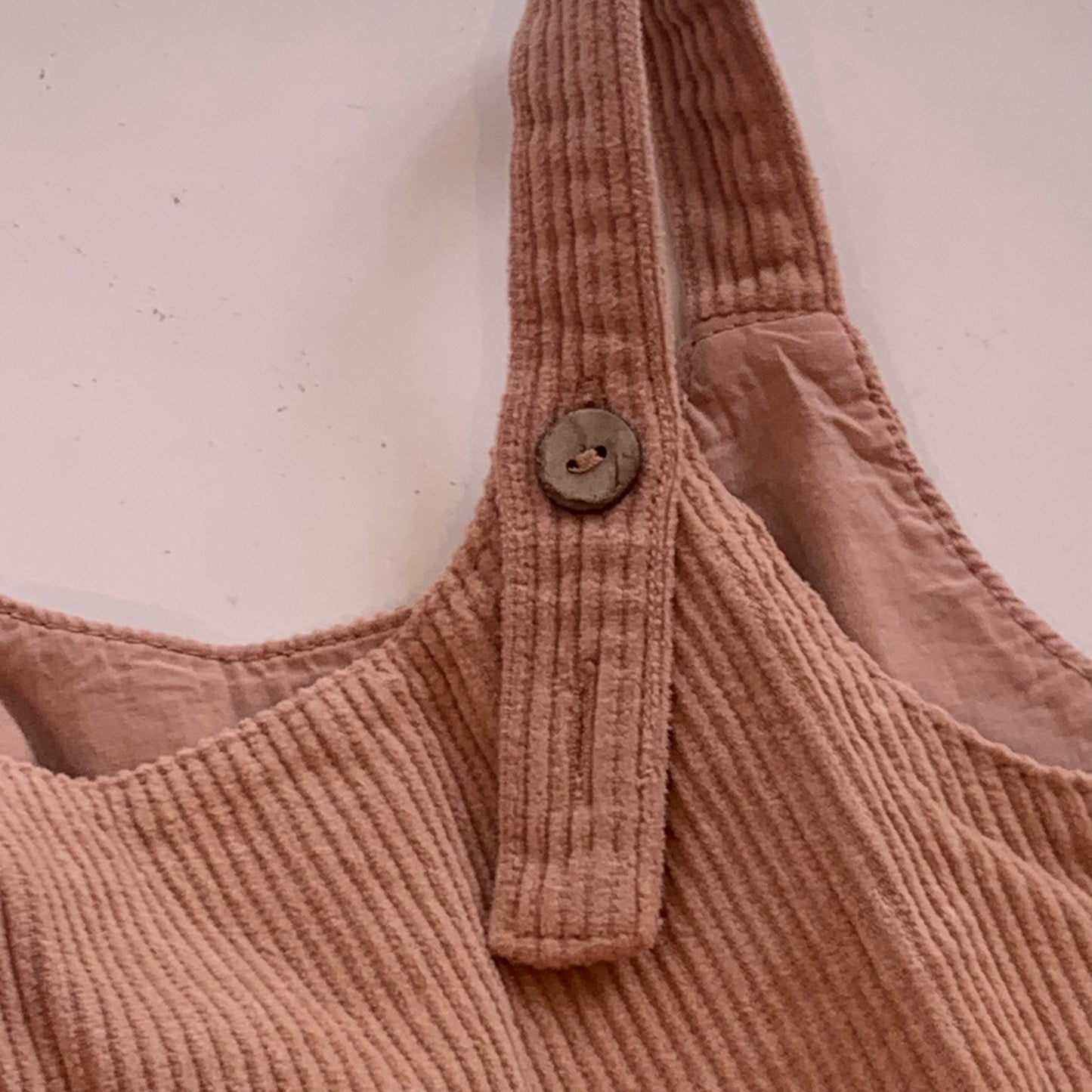 PlayUp プレイアップ Organic cotton corduroy dress pink