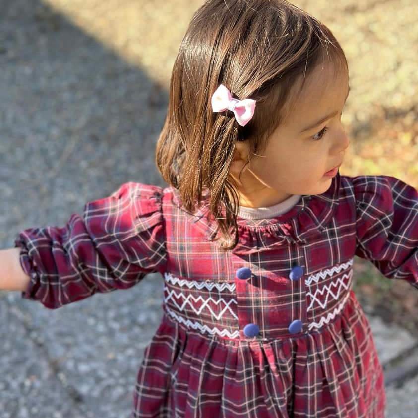 missy'sオリジナル ハートスモッキングワンピース