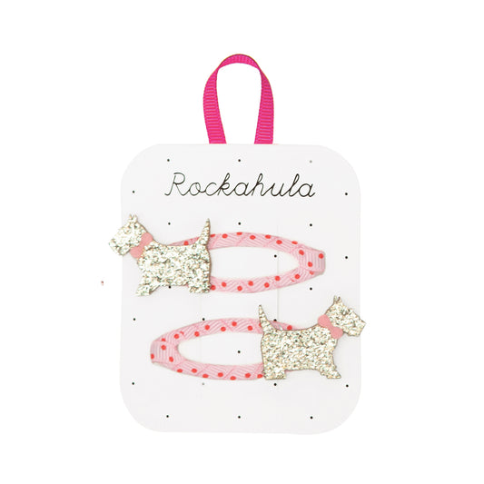 Rockahula Kids ロッカフラキッズ Spotty Scottie Dog Clips