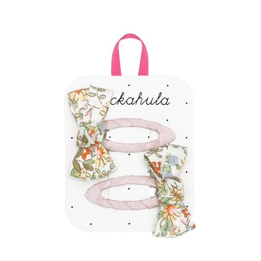 Rockahula Kids ロッカフラキッズ Bramble Twisty Bow Clips