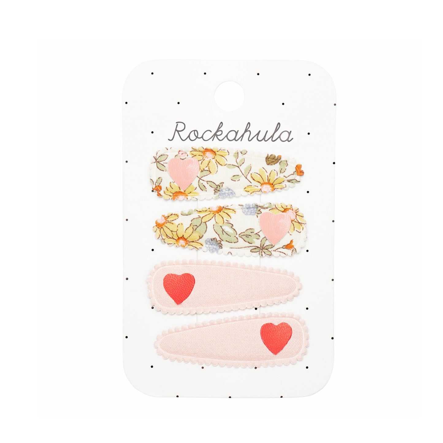 Rockahula Kids ロッカフラキッズ Bramble Heart Fabric Clip Set