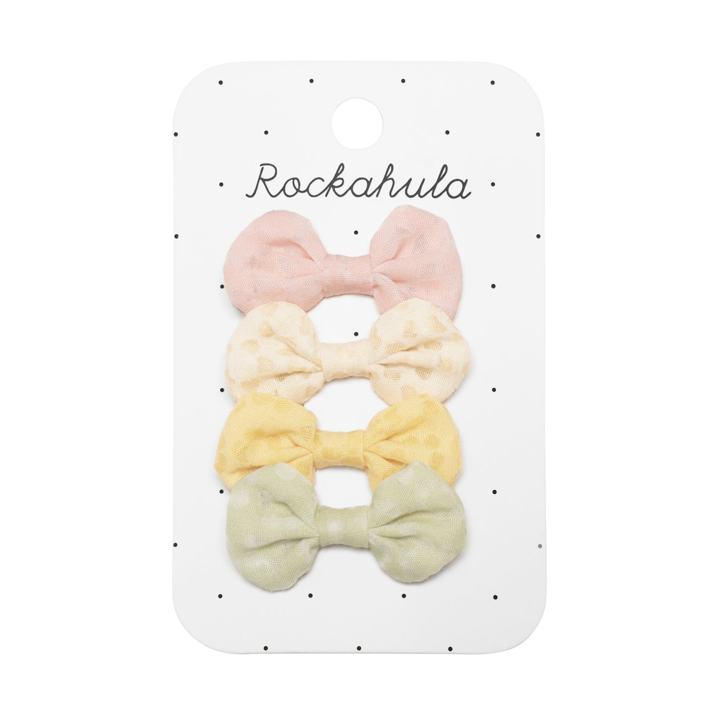 Rockahula Kids ロッカフラキッズ Little Daisy Pastel Bow Clip Set