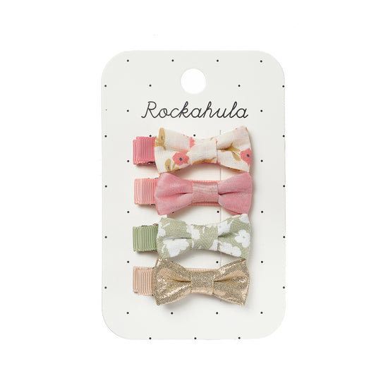 Rockahula Kids ロッカフラキッズ  Elsie Mini Bow Clip Set