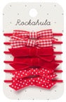 Rockahula kids ロッカフラキッズ School Bow Pony Set Red