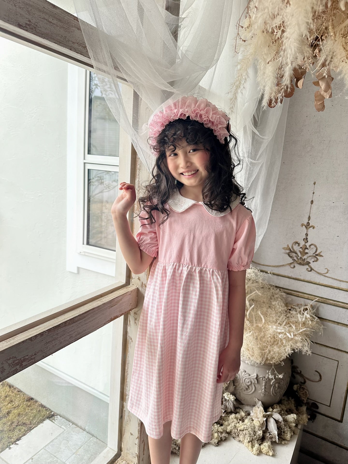 missy's original Ballet gingham check dress