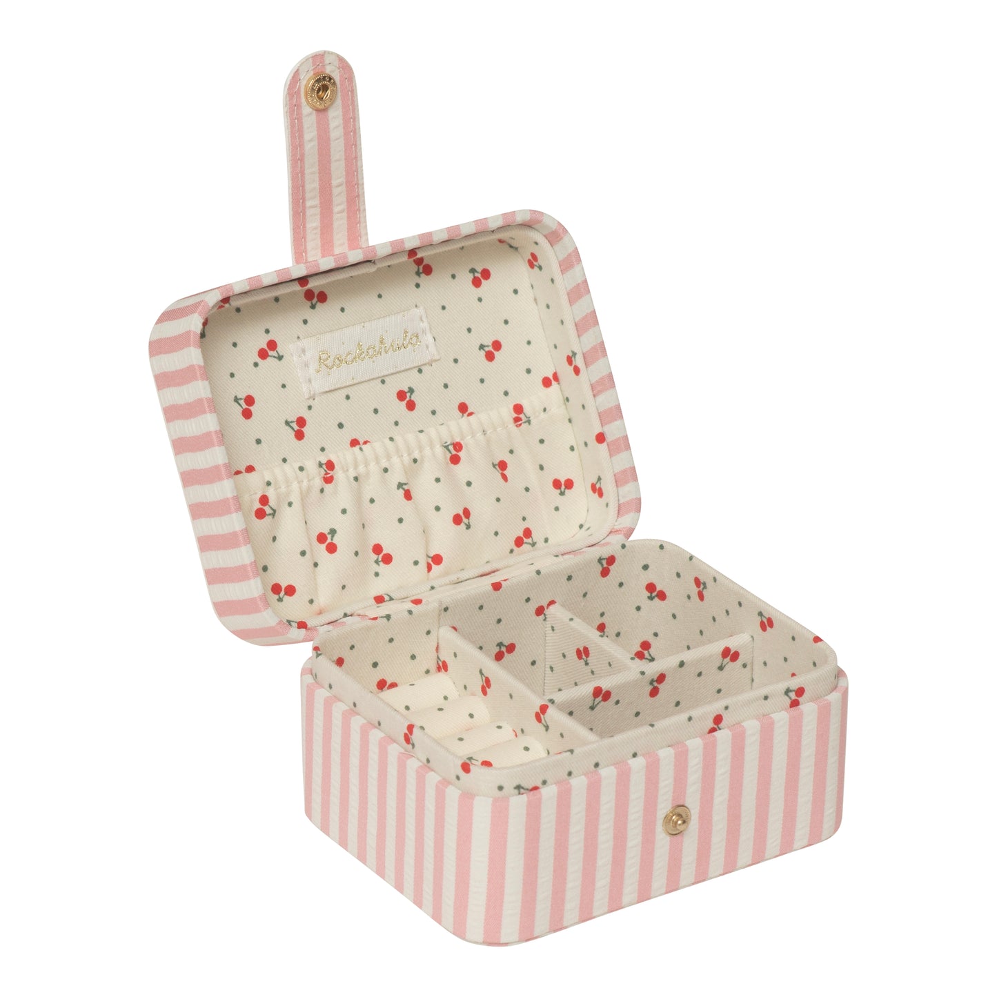 Rockahula Kids ロッカフラキッズ Stripy Cherry Jewellery Box