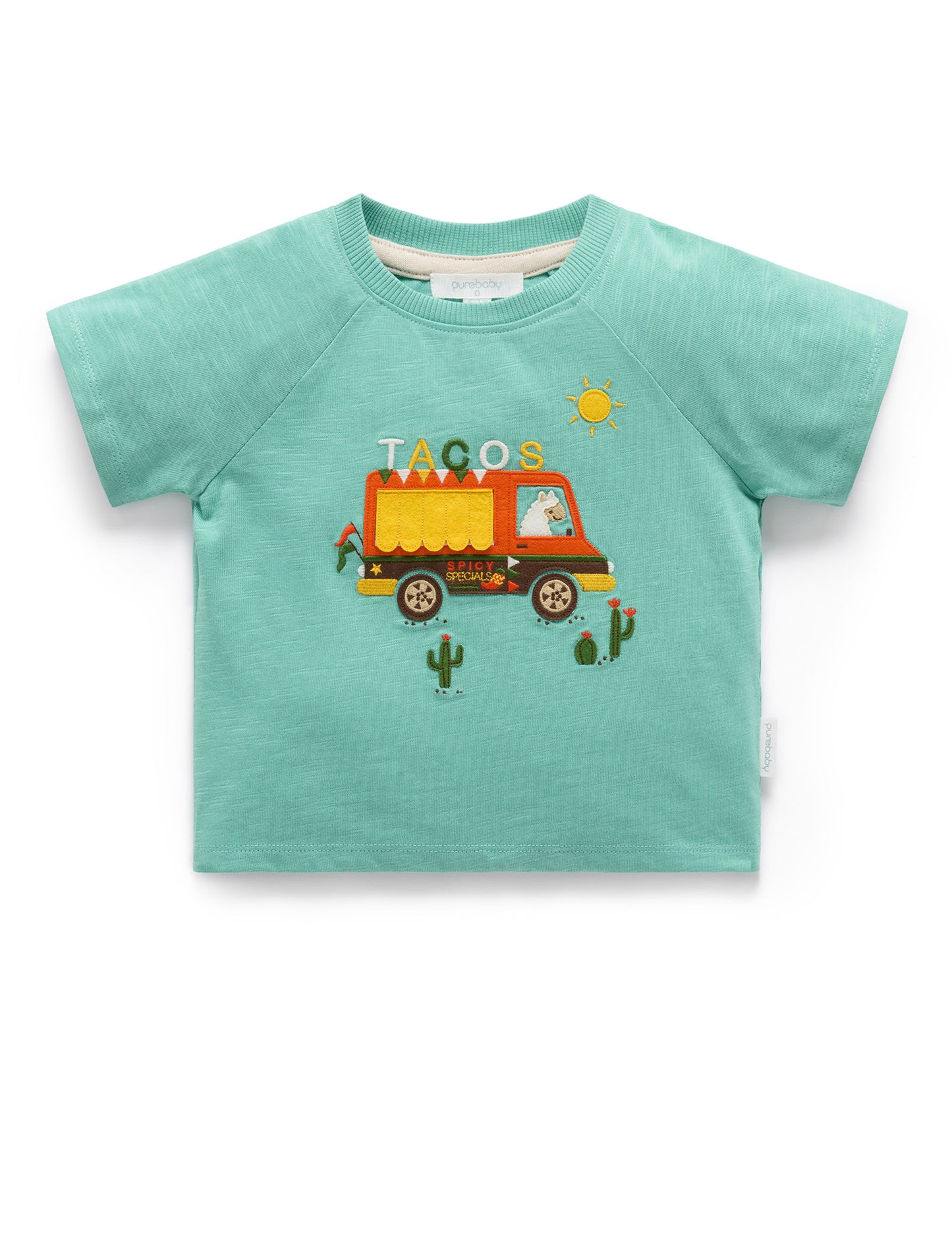 Purebaby ピュアベビー TACO TRUCK RELAXED TEE 	 PB1006S25