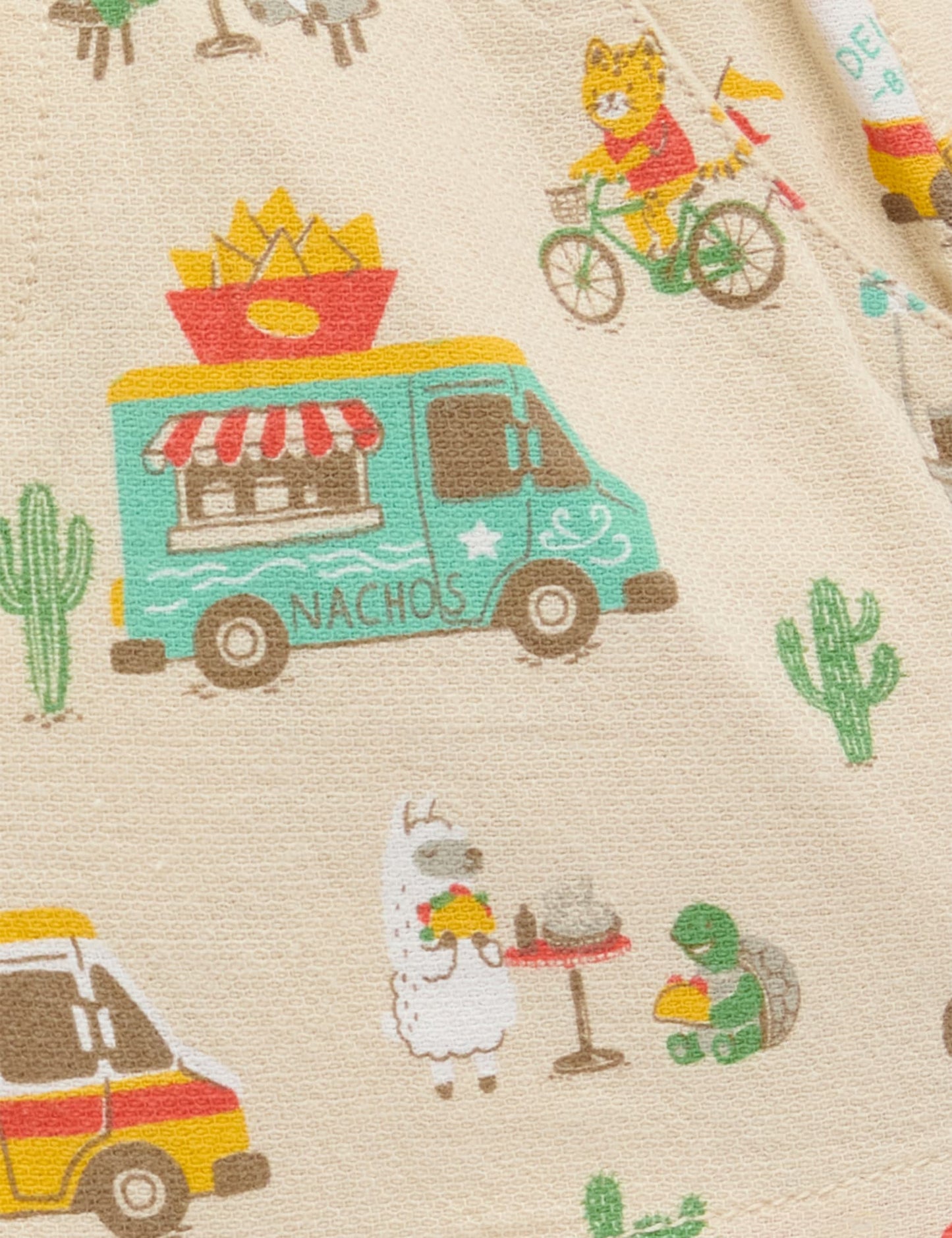 Purebaby ピュアベビー PULL ON PRINTED SHORT PB1008S25