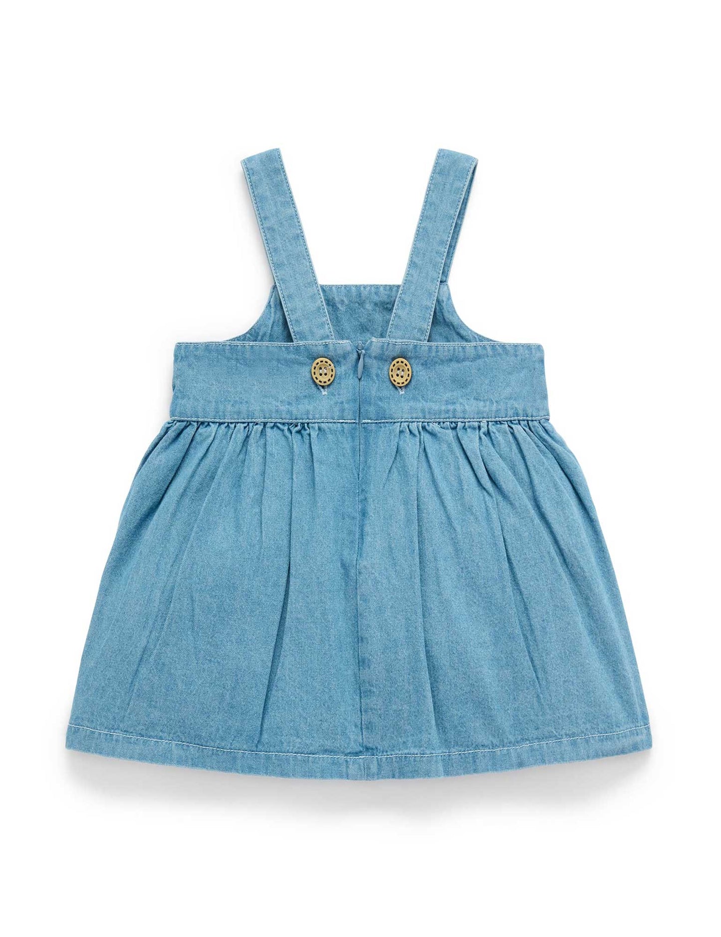 Purebaby ピュアベビー EMBROIDERED PINNIE PB1043S25