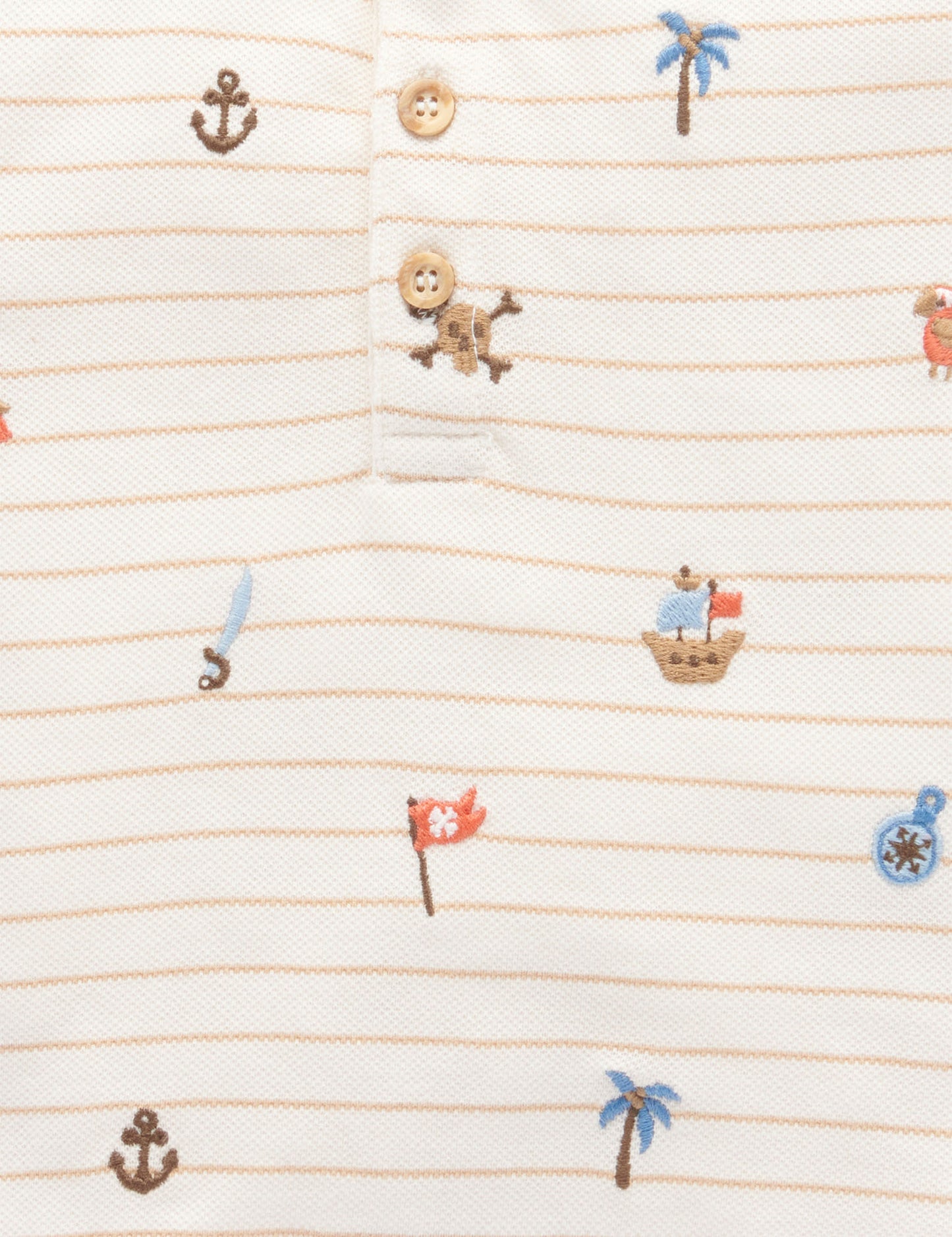 Purebaby Purebaby PIRATE POLO SHIRT PB2008S22