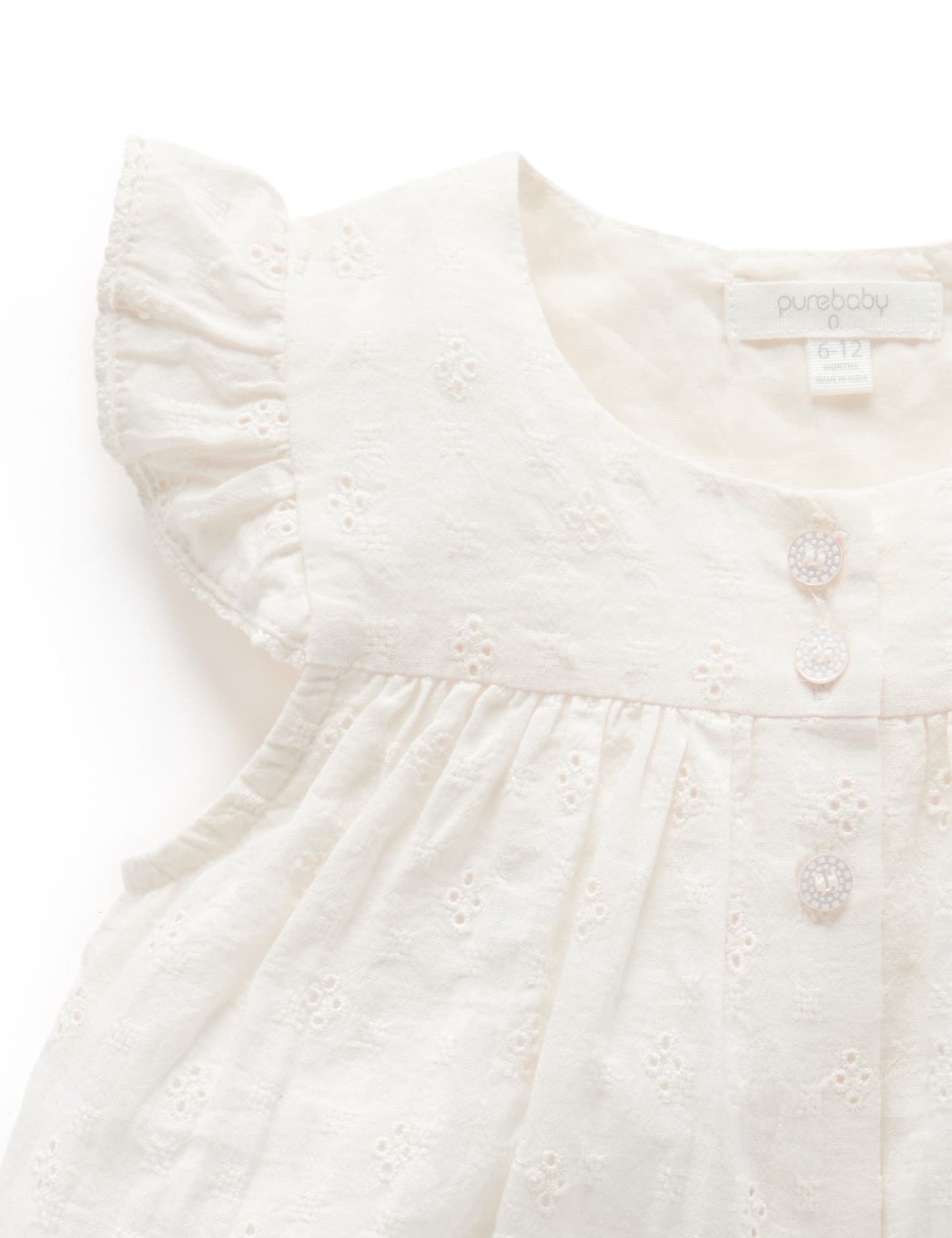 Purebaby ピュアベビー BRODERIE SET PB2009S23