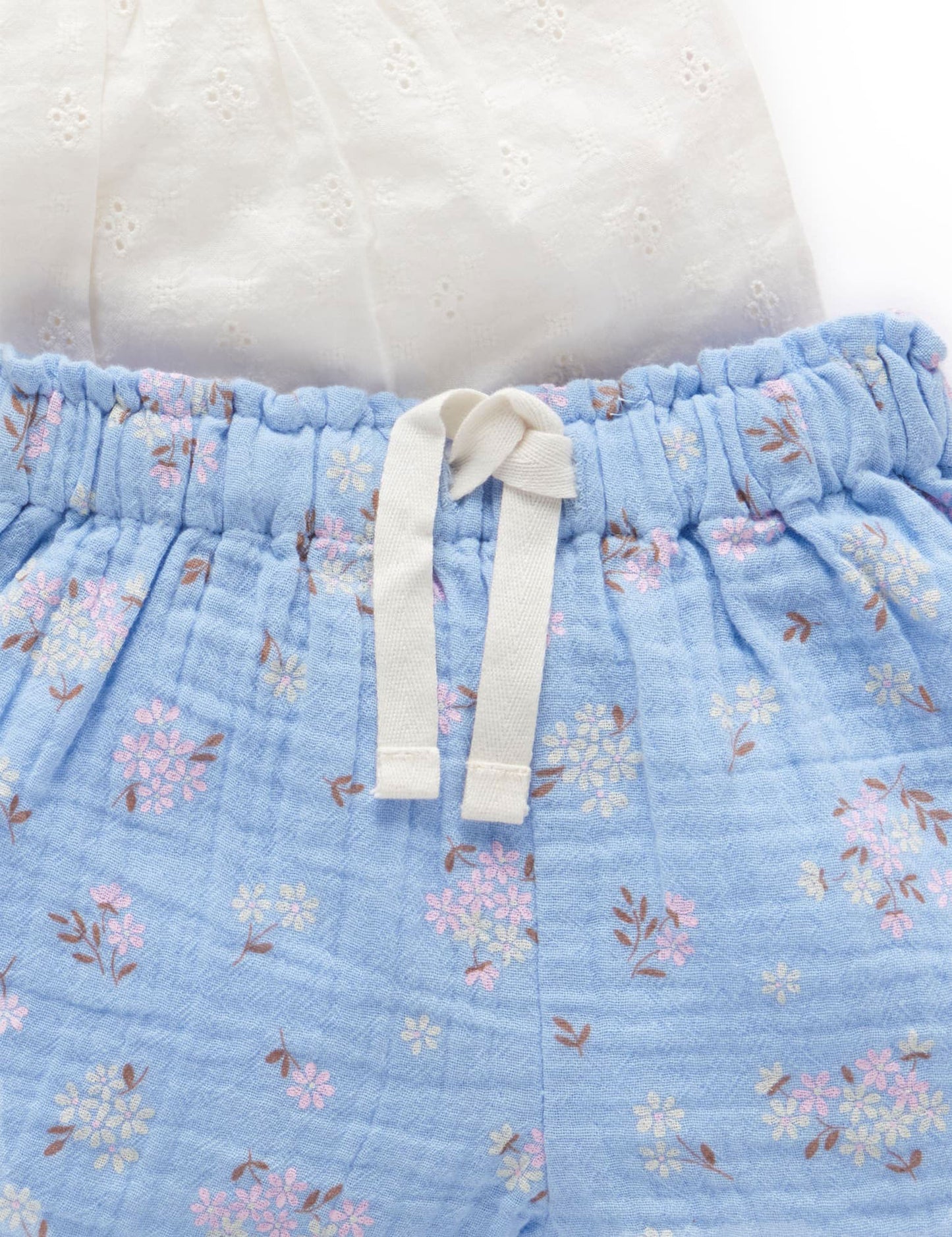 Purebaby ピュアベビー BRODERIE SET PB2009S23