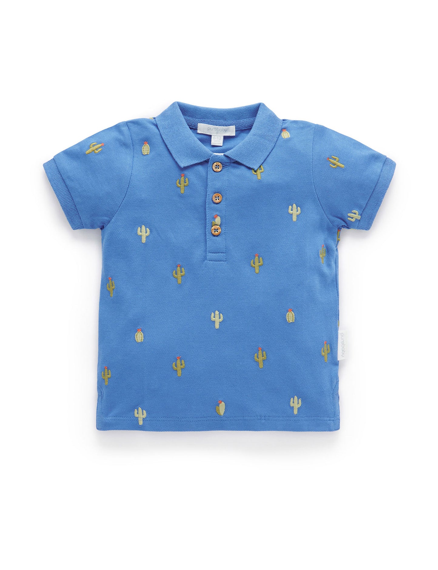 Purebaby ピュアベビー CACTI POLO PB2029S23