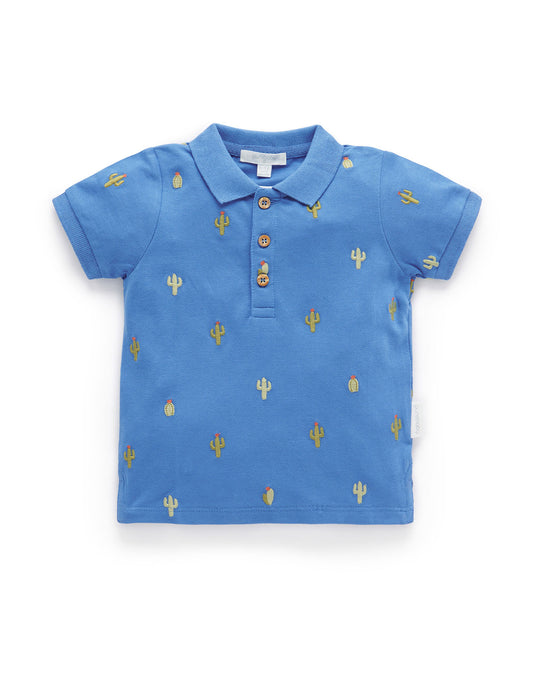 Purebaby ピュアベビー CACTI POLO PB2029S23