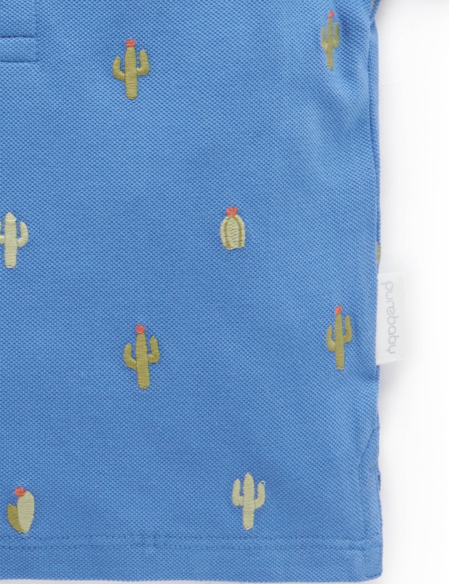 Purebaby ピュアベビー CACTI POLO PB2029S23