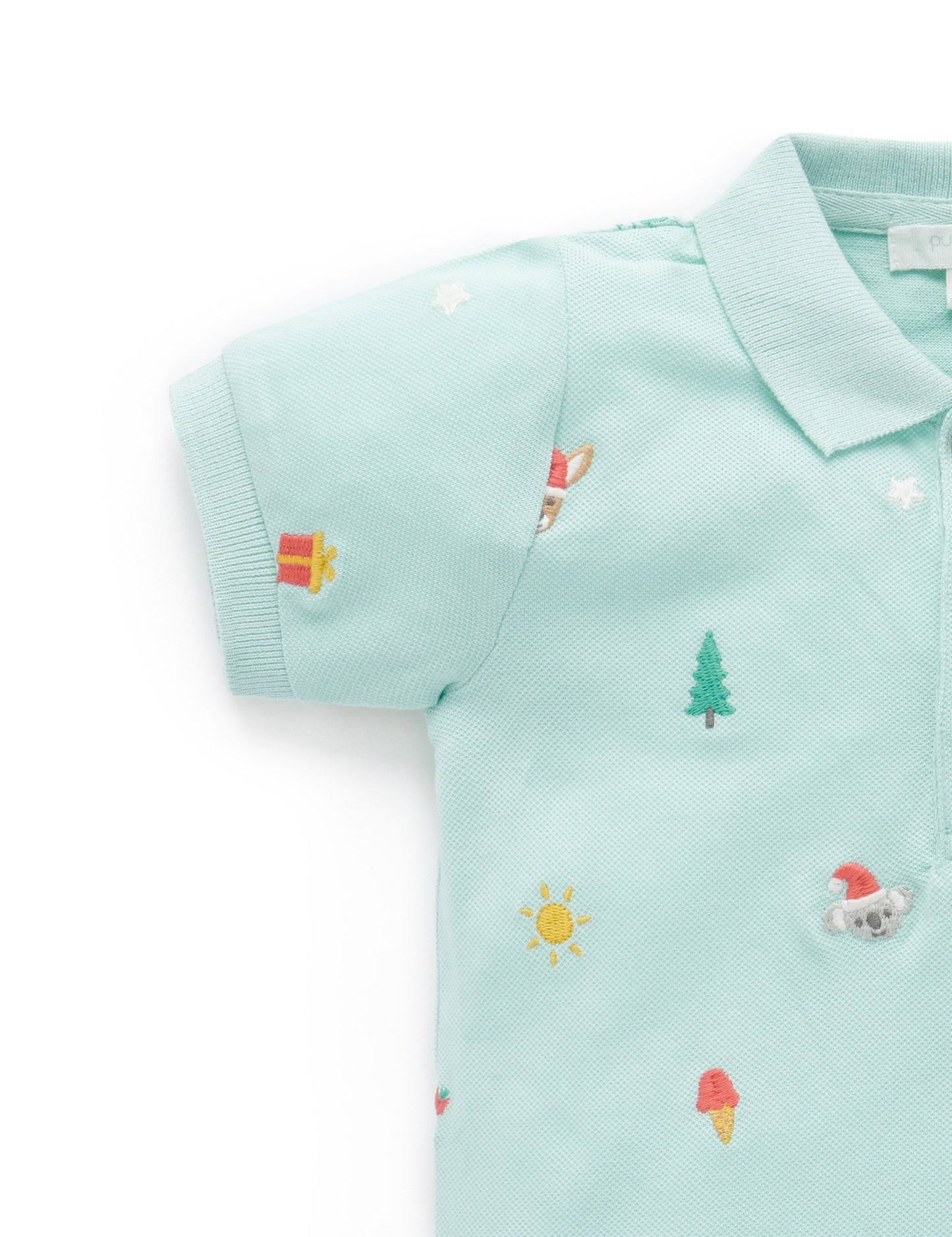 Purebaby ピュアベビー CHRISTMAS HOLIDAYS POLO PB3002S23