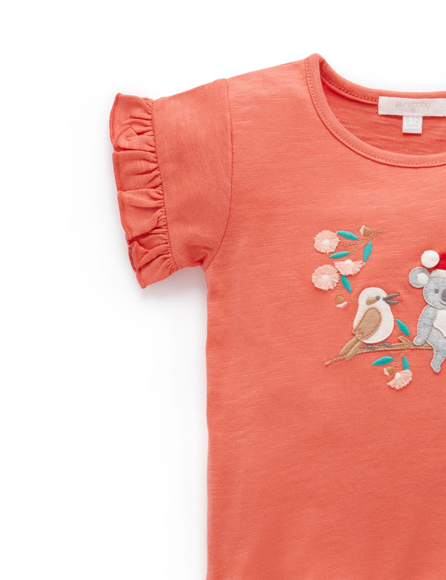 Purebaby ピュアベビー CHRISTMAS MORNING TSHIRT PD3000S23