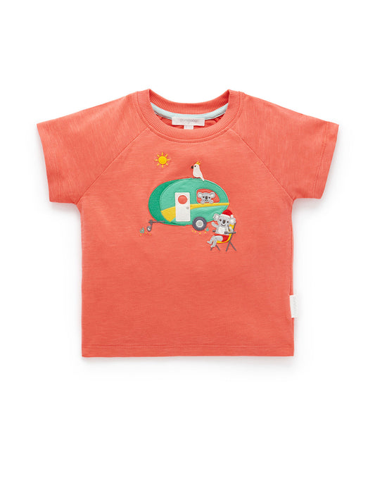 Purebaby ピュアベビー CHRISTMAS HOLIDAYS T SHIRT PD3010S23