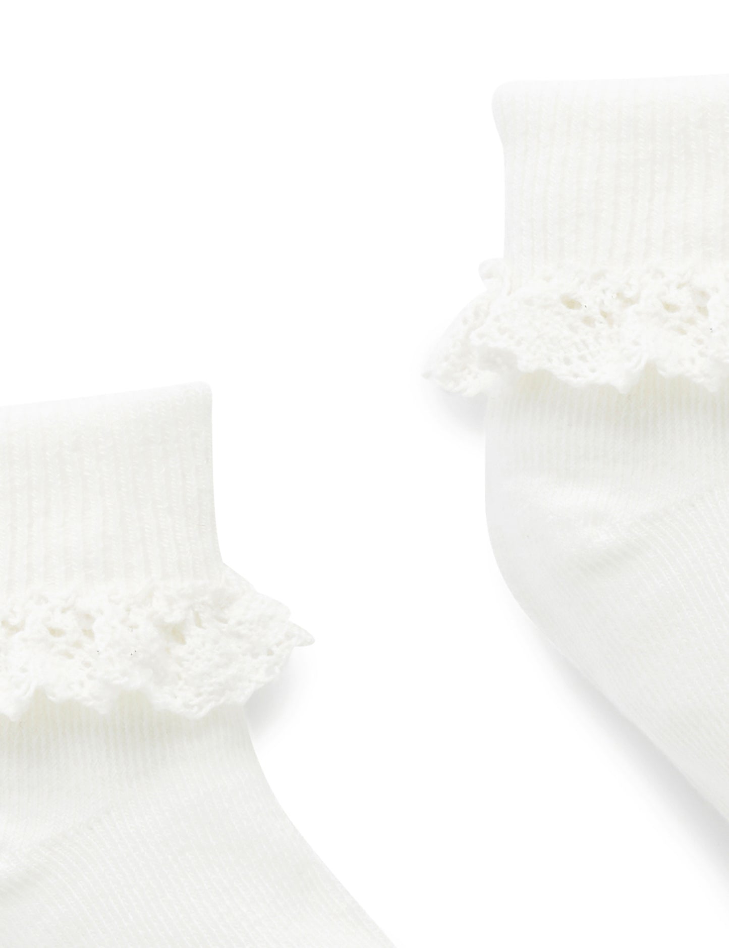 Purebaby ピュアベビー LACE SOCK PE1021ES