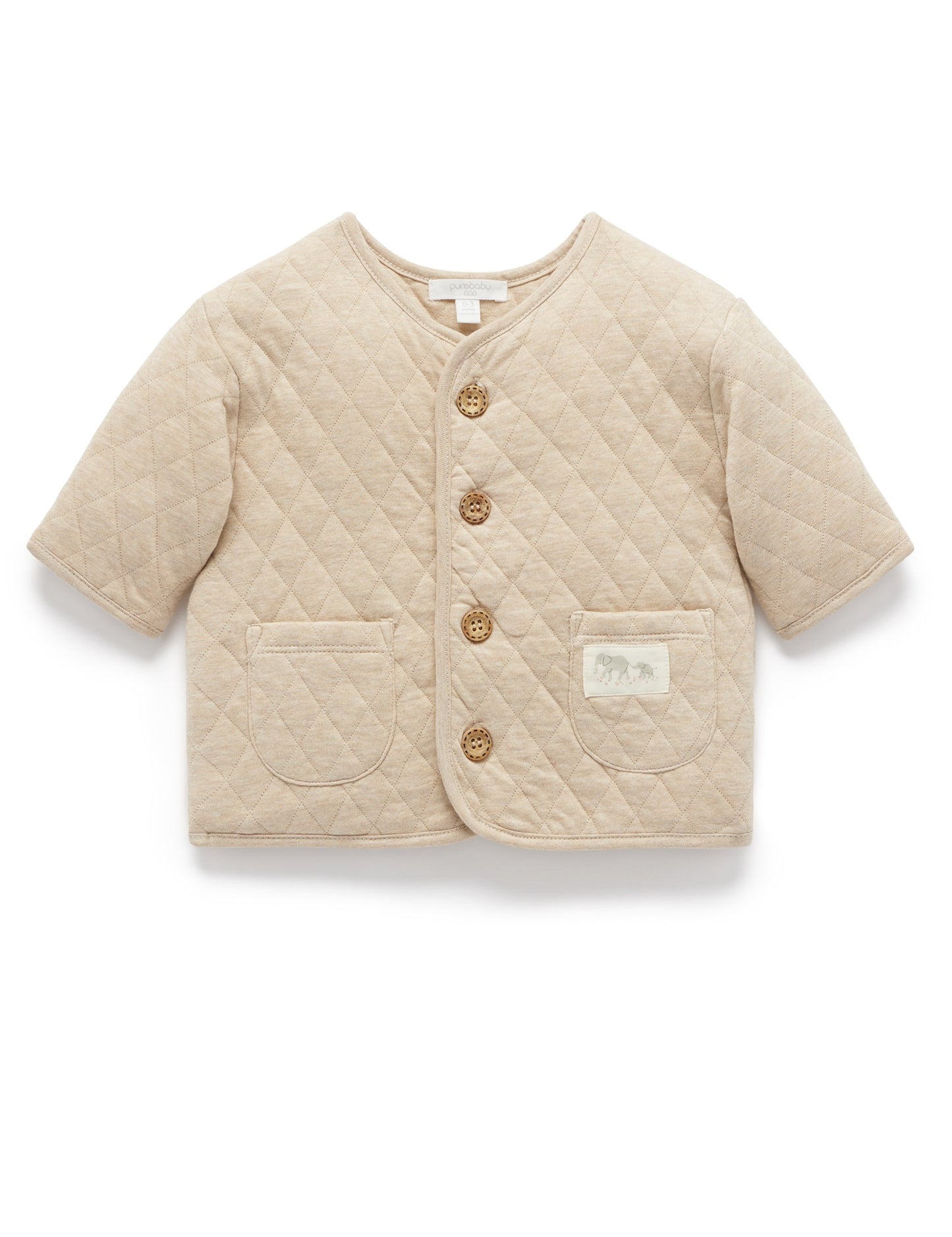 Purebaby ピュアベビー LIGHT QUILTED JACKET 	 PN1007S23