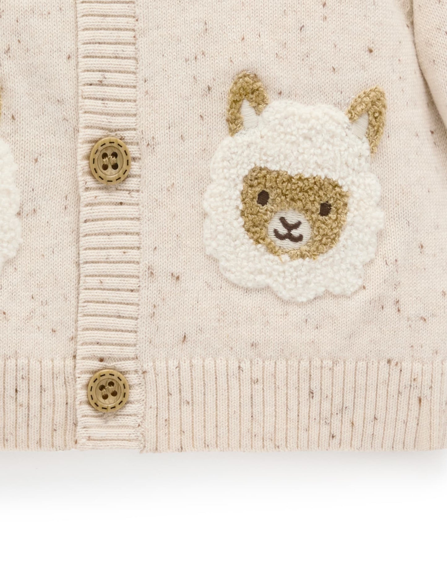 Purebaby ピュアベビー FIESTA FRIENDS CARDIGAN PN1037S25