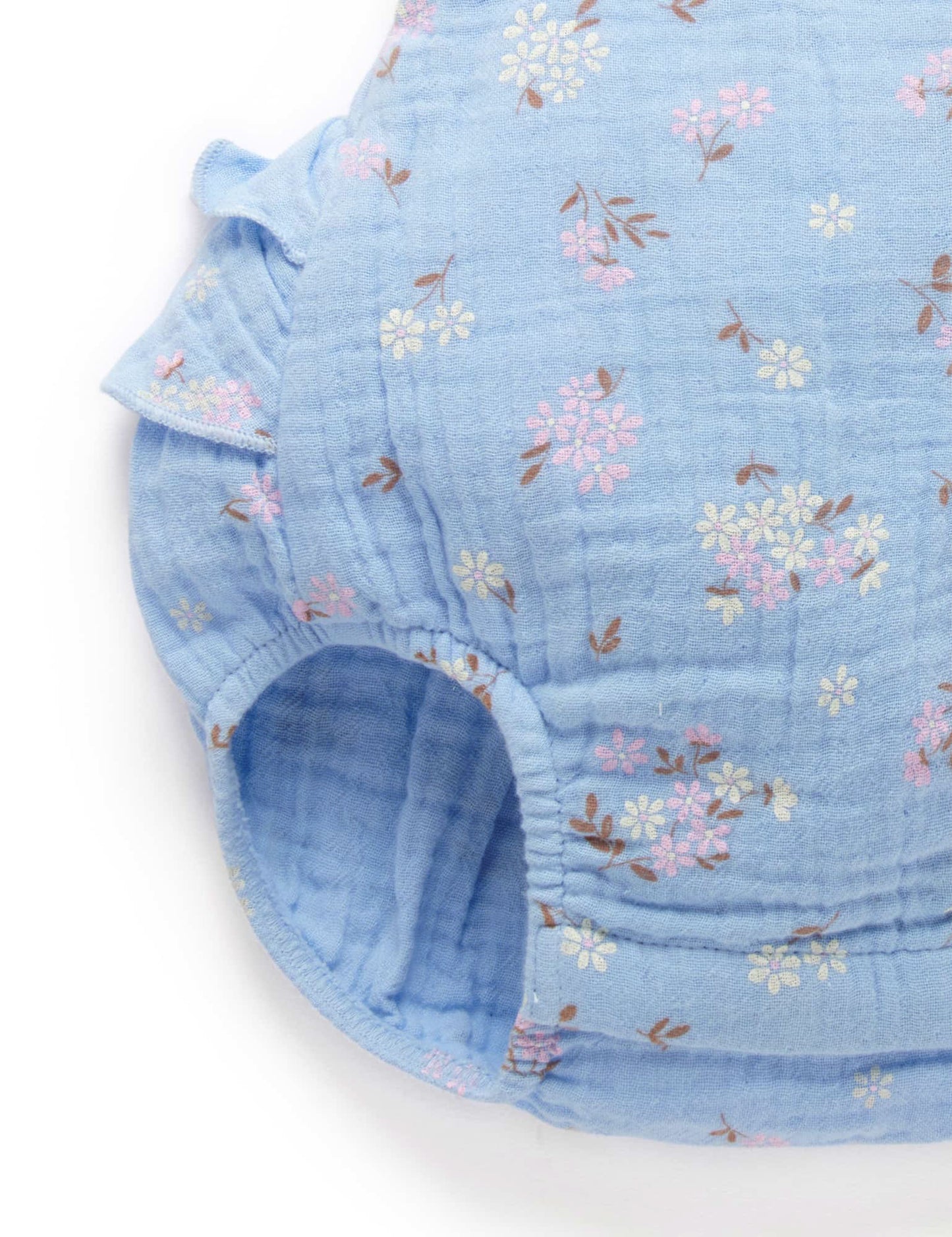 Purebaby ピュアベビー DAISY RUFFLE ROMPER PN2015S23