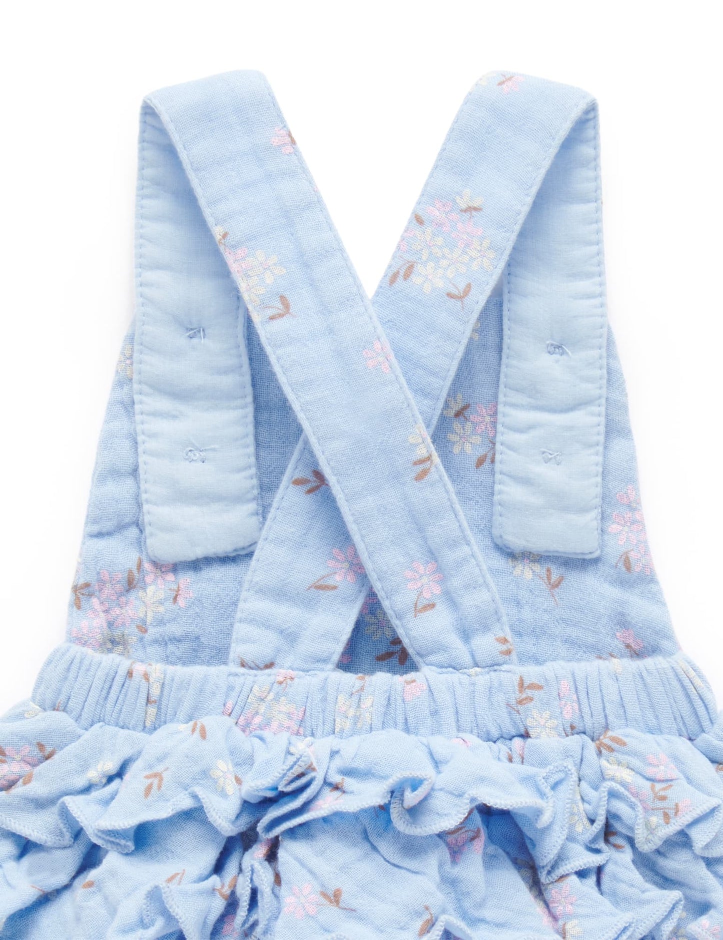 Purebaby ピュアベビー DAISY RUFFLE ROMPER PN2015S23